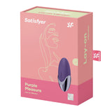 Satisfyer Purple Pleasure - Purple USB Rechargeable Stimulator-SATLAY1