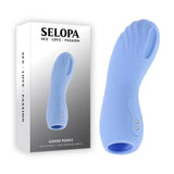 Selopa GOOD POINT - Purple USB Rechargeable Hollow Vibrating Finger Stimulator-SL-RS-4493-2