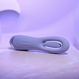 Selopa IN A FLAP - Purple 15 cm USB Rechargeable Flicking Stimulator-SL-RS-4554-2