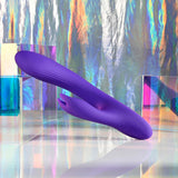 Selopa POSEABLE BUNNY - Purple 21 cm USB Rechargeable Poseable Rabbit Vibrator-SL-RS-4783-2