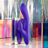 Selopa POSEABLE BUNNY - Purple 21 cm USB Rechargeable Poseable Rabbit Vibrator-SL-RS-4783-2