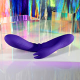 Selopa POSEABLE BUNNY - Purple 21 cm USB Rechargeable Poseable Rabbit Vibrator-SL-RS-4783-2