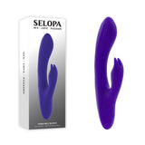 Selopa POSEABLE BUNNY - Purple 21 cm USB Rechargeable Poseable Rabbit Vibrator-SL-RS-4783-2