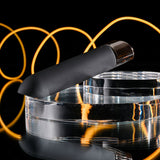 Selopa LITTLE BUDDY - Black 11.1 cm USB Rechargeable Vibrating Bullet-SL-RS-5209-2