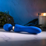 Selopa BLUE BELLE - Blue USB Rechargeable 20 cm Massage Wand-SL-RS-5216-2