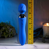 Selopa BLUE BELLE - Blue USB Rechargeable 20 cm Massage Wand-SL-RS-5216-2