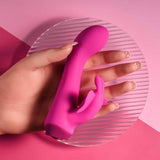 Selopa BUTTERFLY LOVE - Pink 13.8 cm USB Rechargeable Butterfly Vibrator-SL-RS-5384-2