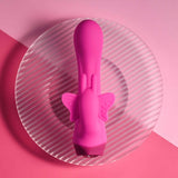 Selopa BUTTERFLY LOVE - Pink 13.8 cm USB Rechargeable Butterfly Vibrator-SL-RS-5384-2