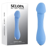 Selopa DAINTY DICK - Baby Blue 11.9 cm USB Rechargeable Mini Vibrator