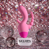 Selopa GAME ON - Pink USB Rechargeable Mini Triple Stimulator
