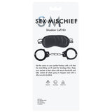 Sex & Mischief Shadow Cuff Kit - Black - 2 Piece Set-SS09807