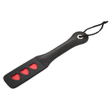 Sex & Mischief Heart Paddle - Black Paddle-SS09931