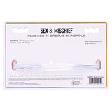 Sex & Mischief Peaches n CreaMe Blindfold - Peach Eyemask