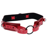 S&M Exs & Ohs Bound and Belted - Red Bondage Belt-SS09986