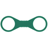 Sex & Mischief Indica Large Silicone Cuffs - Green Large Restraints