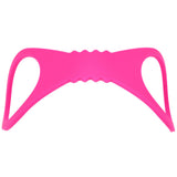 Sex & Mischief Large Hot Pink Silicone Cuffs - Hot Pink Large Restraints