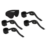 SPORTSHEETS Beginners Bondage Fantasy Kit - Black Restraint Kit