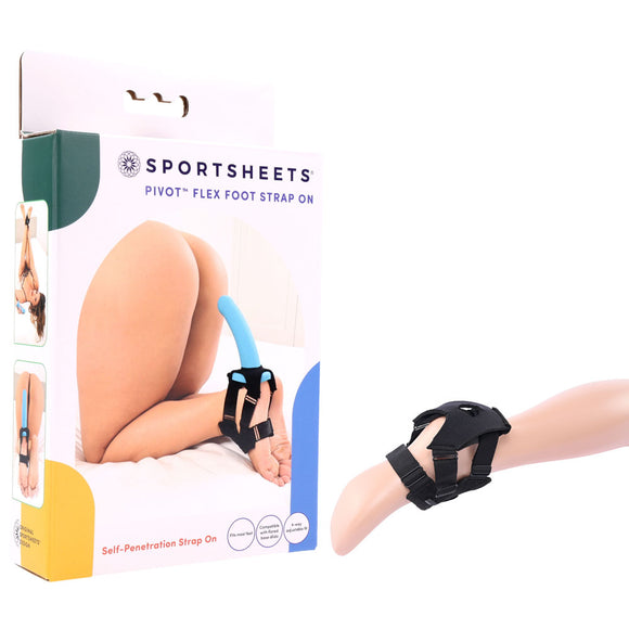 Pivot Flex Foot Strap On - Adjustable Strap-On Harness (No Probe Included)-SS36016