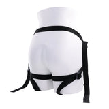 SPORTSHEETS Velvet Noir Strap On - Black Adjustable Strap-On Harness (No Probe Included)