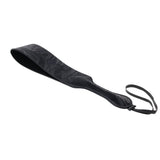 SPORTSHEETS Velvet Noir Loop Paddle - Black 42 cm Paddle-SS37008