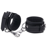 SPORTSHEETS Signature Midnight Muse Handcuffs - Black Adjustable Restraints