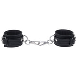 SPORTSHEETS Signature Midnight Muse Handcuffs - Black Adjustable Restraints