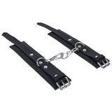 SPORTSHEETS Signature Midnight Muse Handcuffs - Black Adjustable Restraints