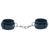 SPORTSHEETS Signature Twilight Tease Handcuffs - Blue Adjustable Restraints