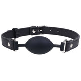 SPORTSHEETS Signature Midnight Muse Oval Gag - Black Mouth Restraint