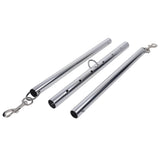 SPORTSHEETS Signature Adjustable Spreader Bar - Silver Metal Adjustable Spreader Bar (No Cuffs Included)