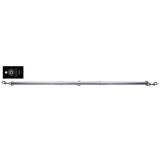 SPORTSHEETS Signature Adjustable Spreader Bar - Silver Metal Adjustable Spreader Bar (No Cuffs Included)