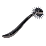 SPORTSHEETS Signature Wartenberg Wheel - Black/Silver Sensation Play Item