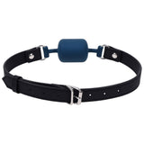 SPORTSHEETS Signature Twilight Tease Barrel Gag - Blue Mouth Restraint
