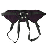 SPORTSHEETS Purple Strap-On - Purple Adjustable Strap-On Harness (No Probe Included)