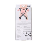 Sex & Mischief Hog Tie - Black Restraint-SS92125