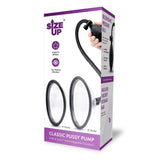 Size Up Classic Pussy Pump with 2 Chambers - Vagina Pump with 2 Interchangeable Chambers-SU110