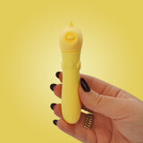 Unihorn - USB Bullet - Bean Blossom - Yellow USB Rechargeable Vibrating Bullet-UNIBBBUL