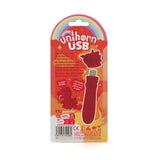 Unihorn - USB Bullet - Blaze Diablo - Red USB Rechargeable Vibrating Bullet-UNIBDBUL