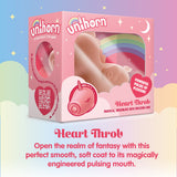 Unihorn - Heart Throb - Coral USB Rechargeable Flicking Stimulator-UNIHT