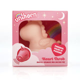 Unihorn - Heart Throb - Coral USB Rechargeable Flicking Stimulator-UNIHT