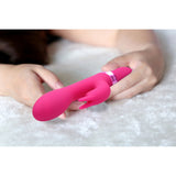 Vive Zosia - Pink 21.3 cm USB Rechargeable Rabbit Vibrator-VIVE016PNK