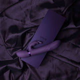 VIVE Nari - Purple - Purple 24.1 cm USB Rechargeable Rabbit Vibrator-VIVE053PUR