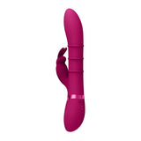VIVE Sora - Pink - Pink 24.2 cm USB Rechargeable Rabbit Vibrator-VIVE054PNK