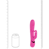 VIVE Mimi - Pink - Pink 25 cm USB Rechargeable Vibrating & Tapping Rabbit Vibrator-VIVE062PNK
