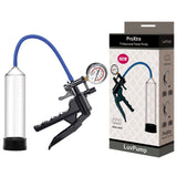 LuvPump ProXtra Professional Gauge Power Pump - Clear Penis Pump with Pressure Gauge-Z010-M