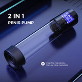 LuvPump Smart Penis Pump - Clear USB Rechargeable Automatic Penis Pump