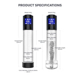 LuvPump Smart Penis Pump - Clear USB Rechargeable Automatic Penis Pump