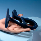 Zero Tolerance BIG TIME - Navy Blue USB Rechargeable Vibrating Penis Sleeve with Wireless Remote-ZE-RS-4547-2