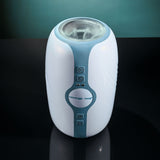 Zero Tolerance TOUCHDOWN - White 15 cm USB Rechargeable Vibrating & Tightening Stroker-ZE-RS-5100-2