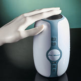 Zero Tolerance TOUCHDOWN - White 15 cm USB Rechargeable Vibrating & Tightening Stroker-ZE-RS-5100-2